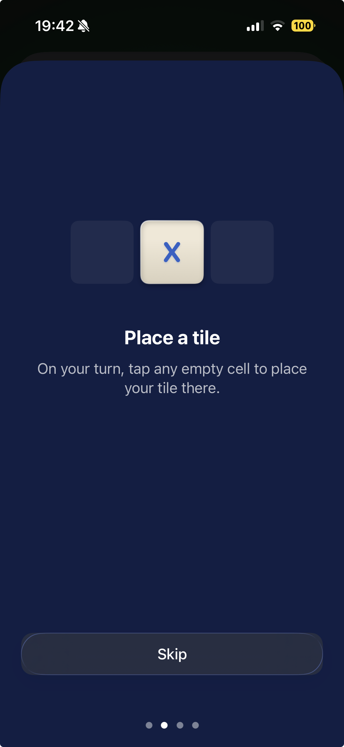 Pounce onboarding screen explaining the jump mechanic